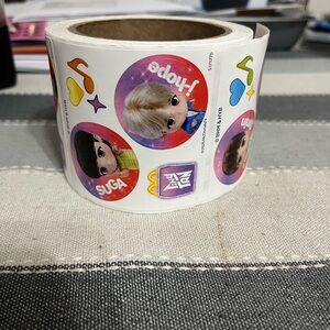 McDonald's BT21 Character Sticker Set